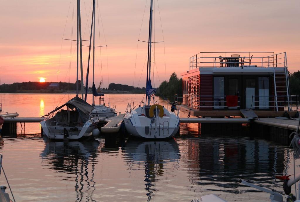 Hotel Hausboot Fjordblik Kollund Osterskov Exterior foto